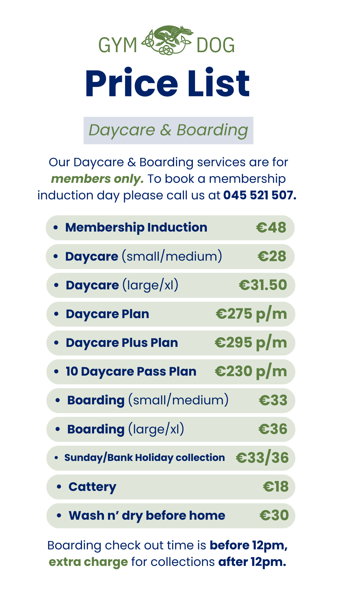 gym dog prices