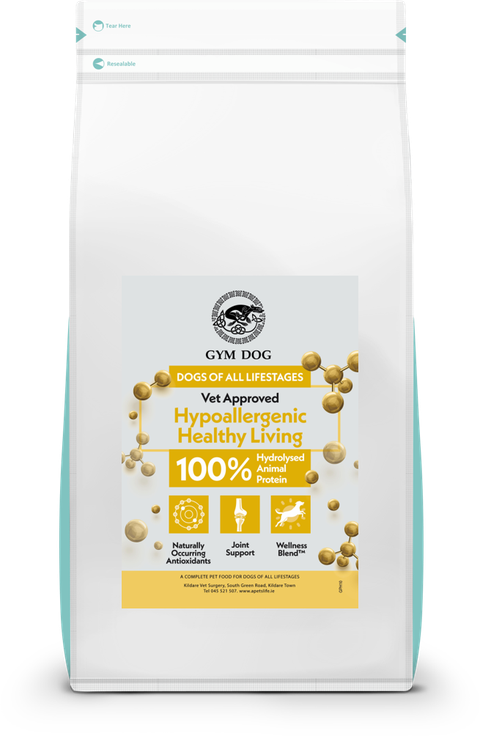 Gym Dog Peptide + Recipes: Hypoallergenic Healthy Living 1.5kg